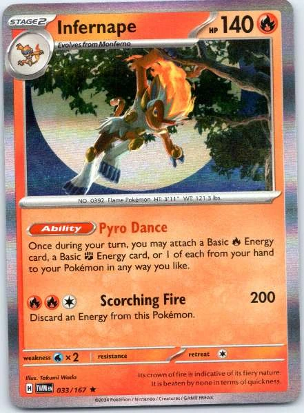 Infernape - Twilight Masquerade #033/167
