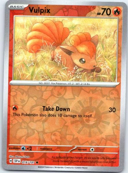 Vulpix - Surging Sparks #016/191