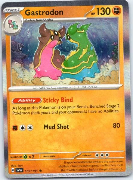 Gastrodon - Surging Sparks #107/191