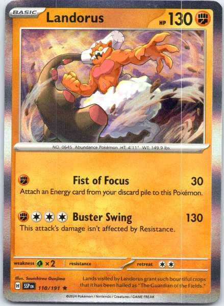 Landorus - Surging Sparks #110/191