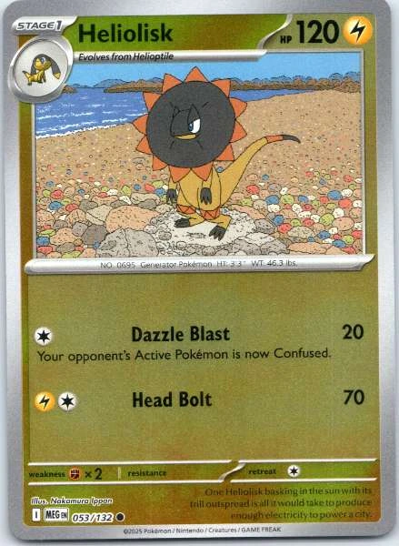 Heliolisk - Mega Evolution #053/132