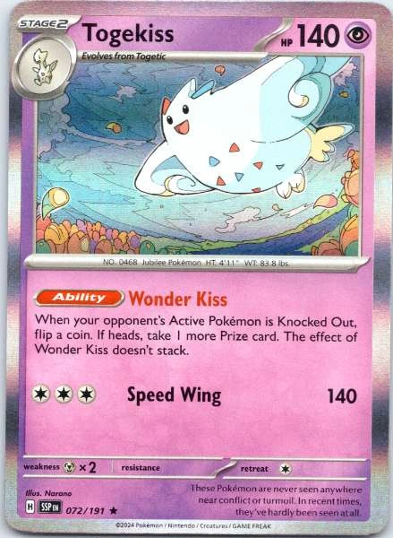 Togekiss - Surging Sparks #072/191