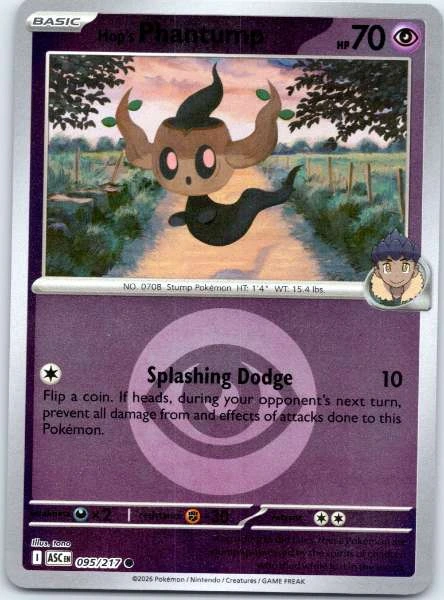 Hop's Phantump - Ascended Heroes #095/217