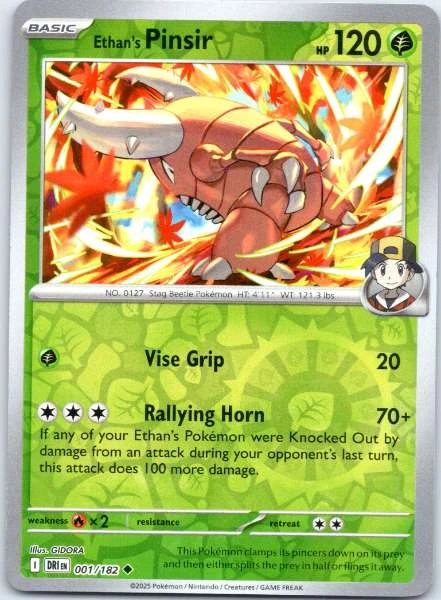 Ethan's Pinsir - Destined Rivals #001/182