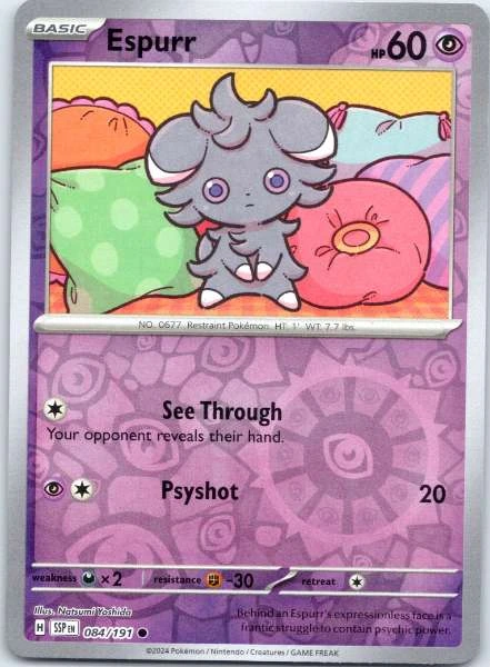 Espurr - Surging Sparks #084/191