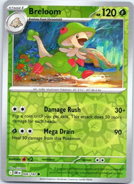 Breloom - Destined Rivals #006/182