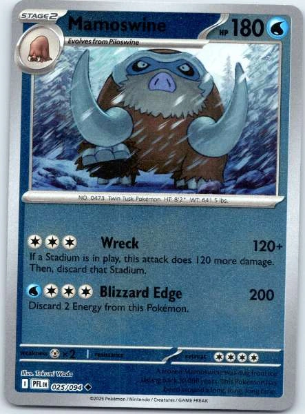 Mamoswine - Phantasmal Flames #025/094