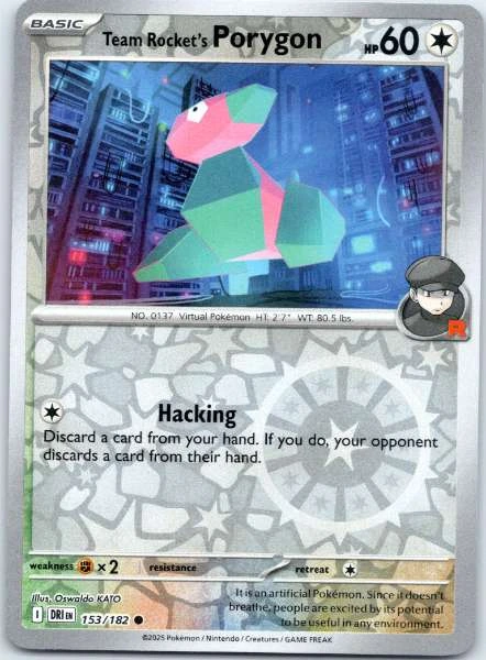 Team Rocket's Porygon - Destined Rivals #153/182