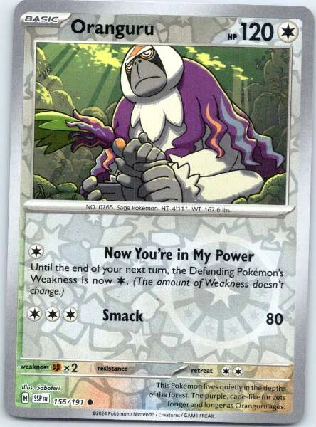 Oranguru - Surging Sparks #156/191