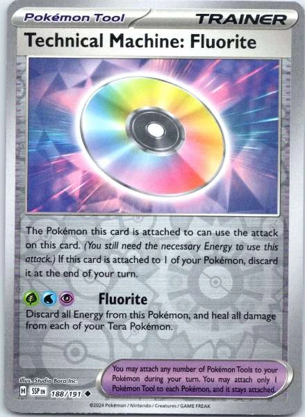 Technical Machine: Fluorite - Surging Sparks #188/191