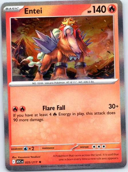 Entei - Ascended Heroes #025/217