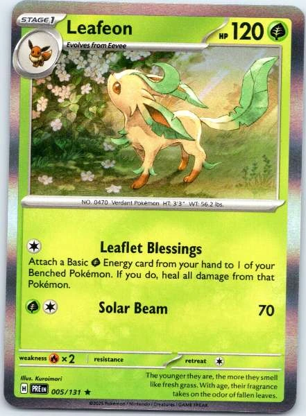 Leafeon - Prismatic Evolutions #005/131