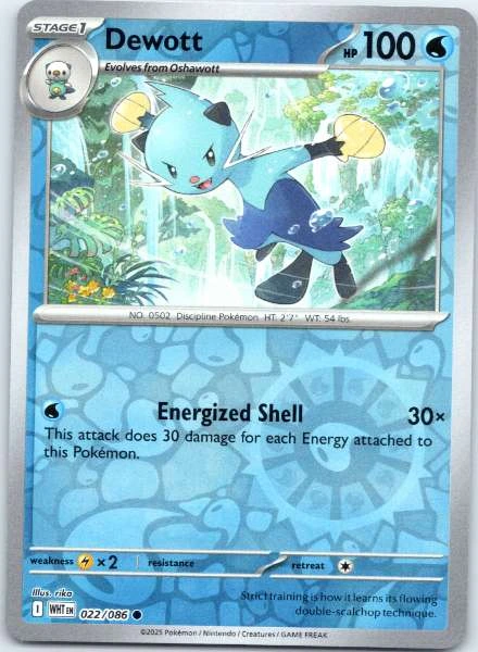 Dewott - White Flare #022/086