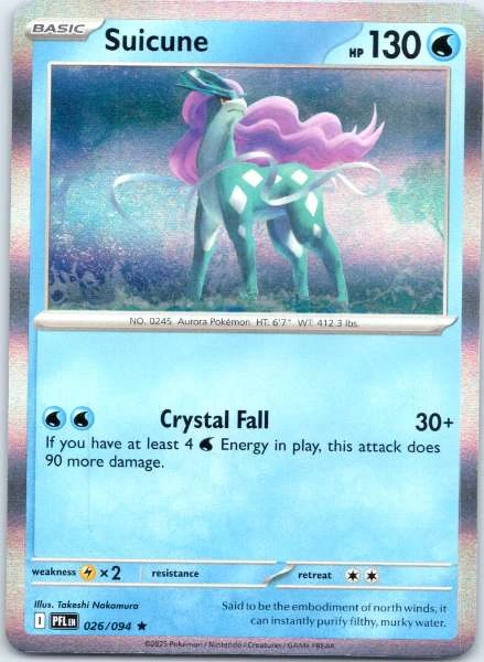 Suicune - Phantasmal Flames #026/094