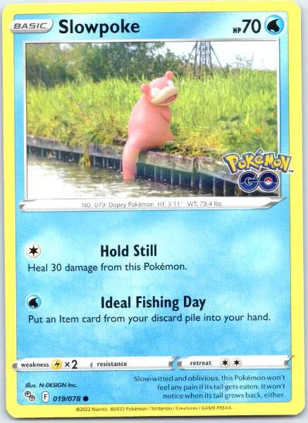 Slowpoke - Pokemon GO #019/078