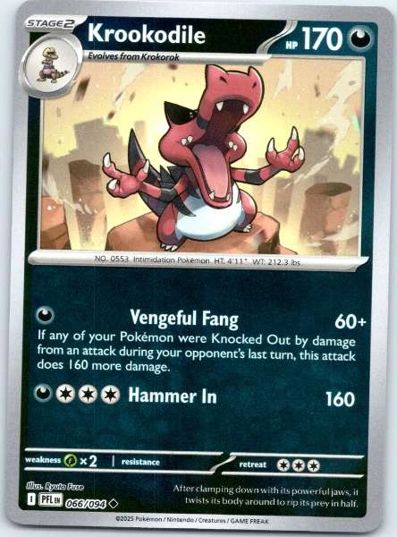 Krookodile - Phantasmal Flames #066/094