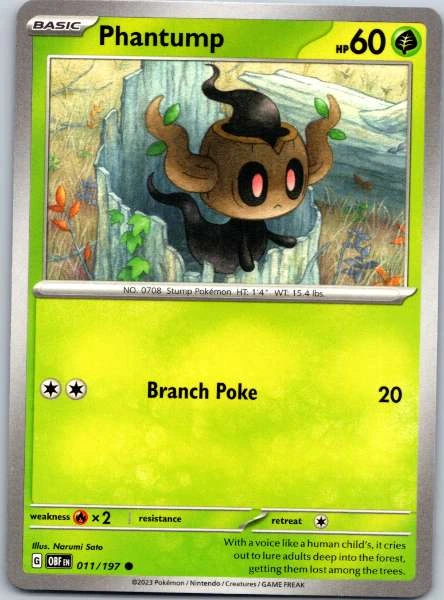 Phantump - Obsidian Flames #011/197