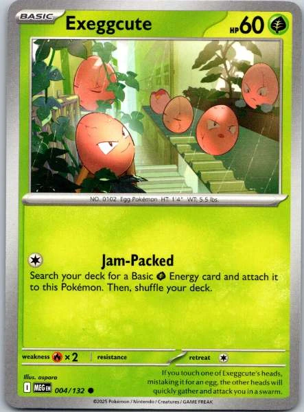Exeggcute - Mega Evolution #004/132