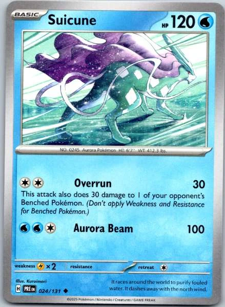 Suicune - Prismatic Evolutions #024/131
