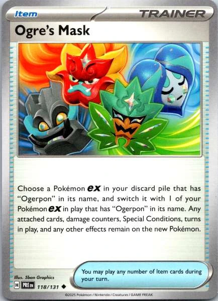Ogre's Mask - Prismatic Evolutions #118/131