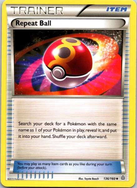 Repeat Ball - Primal Clash #136/160