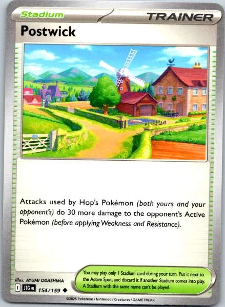 Postwick - Play! Pokémon Prize Pack Series 7 #154/159