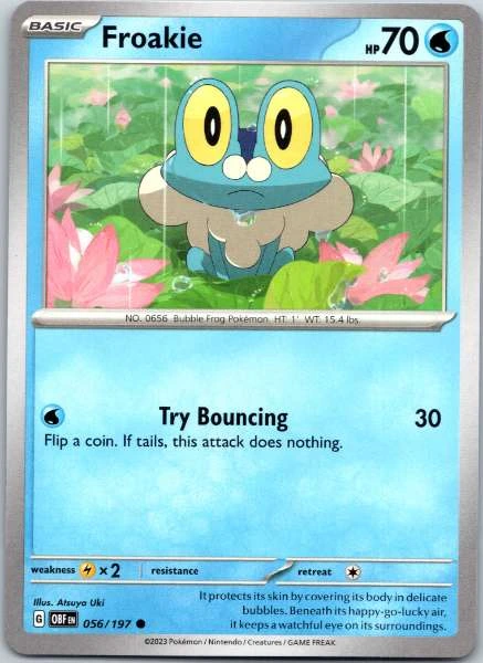 Froakie - Obsidian Flames #056/197