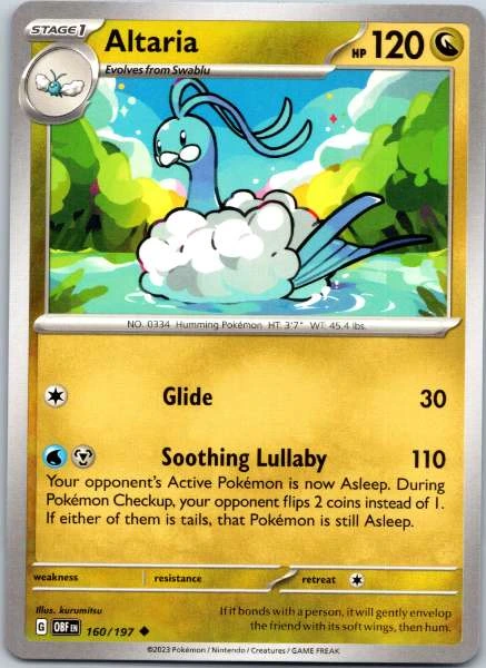 Altaria - Obsidian Flames #160/197