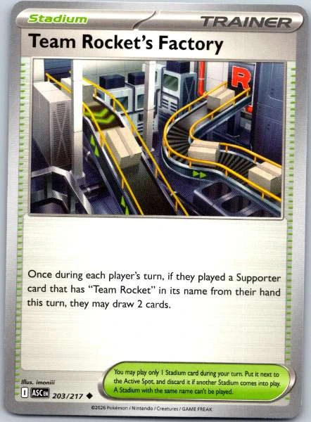 Team Rocket's Factory - Ascended Heroes #203/217