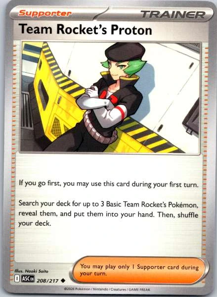Team Rocket's Proton - Ascended Heroes #208/217