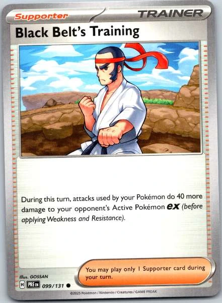 Black Belt's Training - Prismatic Evolutions #099/131