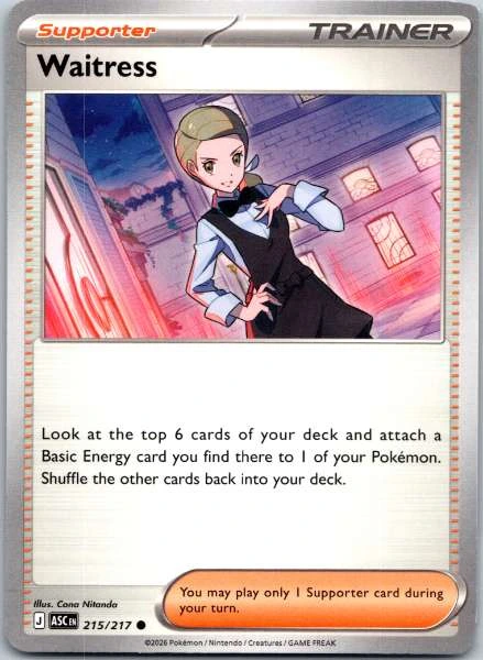 Waitress - Ascended Heroes #215/217