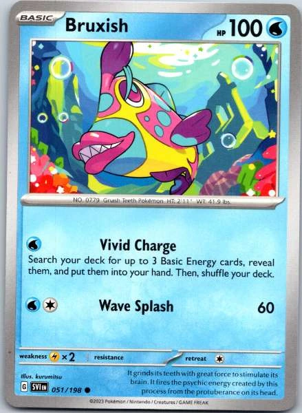 Bruxish - Scarlet & Violet #051/198