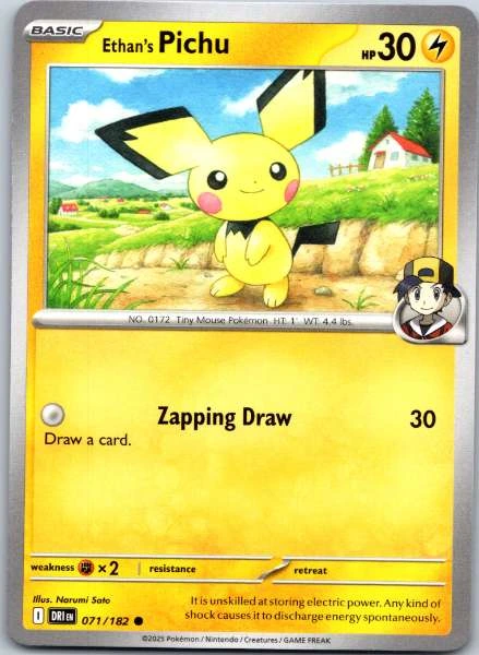 Ethan's Pichu - Destined Rivals #071/182