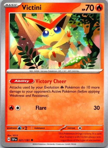 Victini - Surging Sparks #021/191