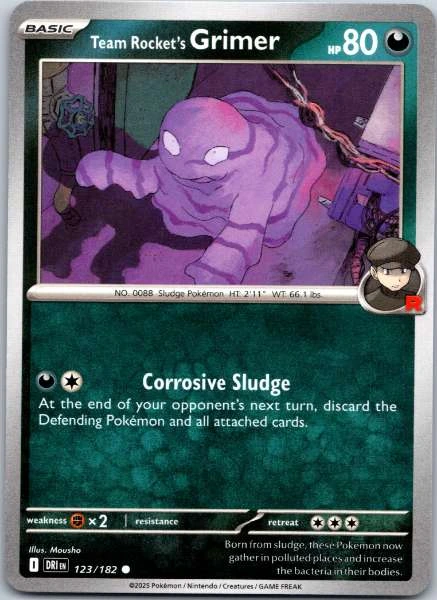 Team Rocket's Grimer - Destined Rivals #123/182