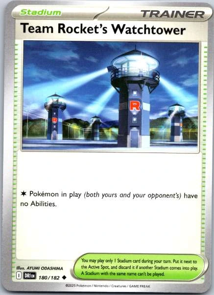 Team Rocket's Watchtower - Destined Rivals #180/182
