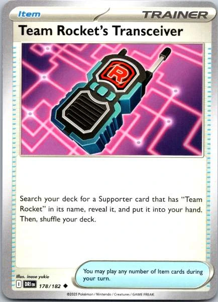 Team Rocket's Transceiver - Destined Rivals #178/182