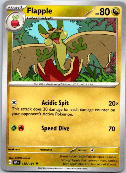 Flapple - Surging Sparks #139/191