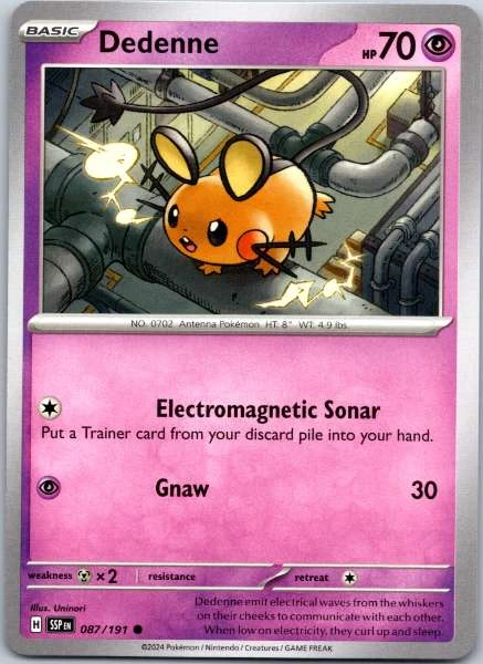 Dedenne - Surging Sparks #087/191
