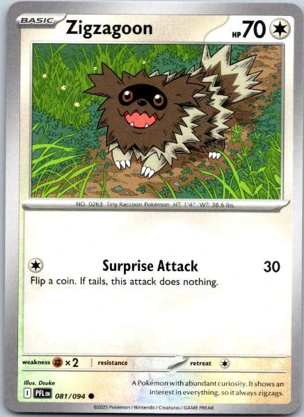 Zigzagoon - Phantasmal Flames #081/094