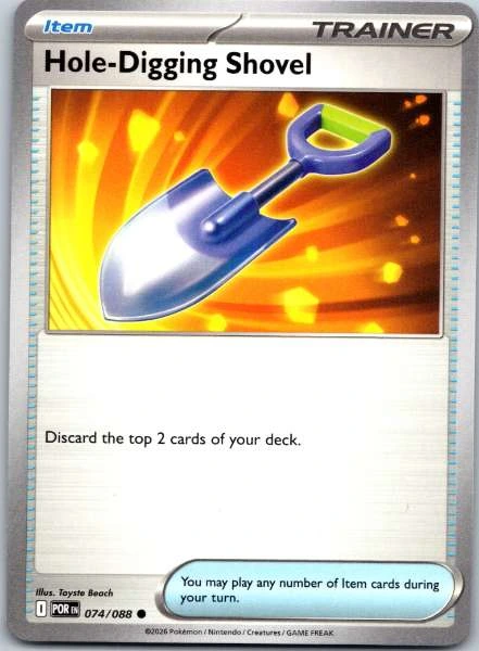 Hole-Digging Shovel - Perfect Order #074/088