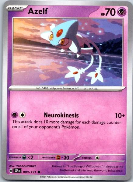 Azelf - Surging Sparks #080/191