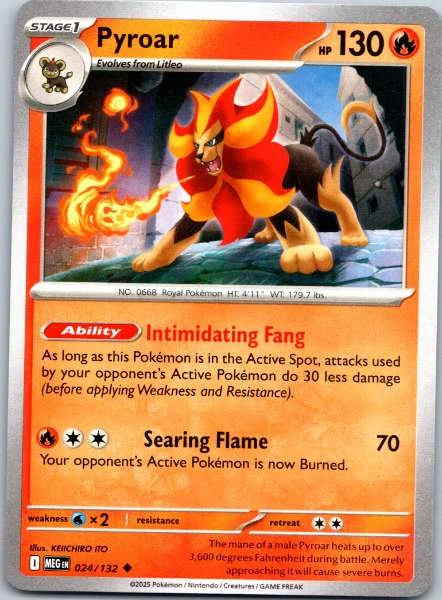 Pyroar - XY Evolutions #024/132
