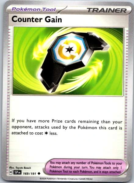 Counter Gain - Surging Sparks #169/191