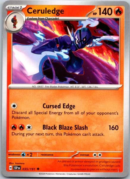 Ceruledge - Surging Sparks #035/191