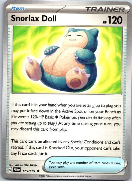 Snorlax Doll - Paradox Rift #175/182