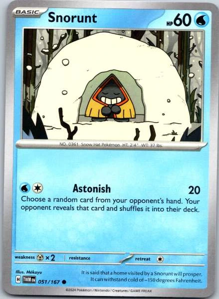 Snorunt - Twilight Masquerade #051/167