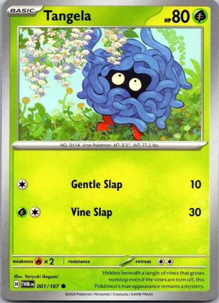 Tangela - Twilight Masquerade #001/167