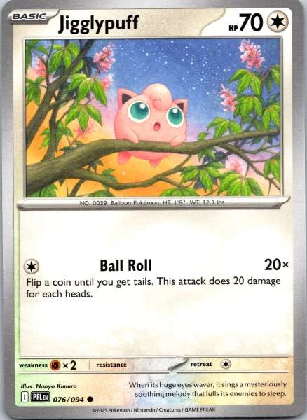 Jigglypuff - Phantasmal Flames #076/094